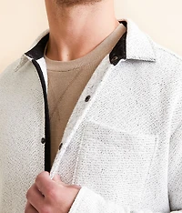 Athletic Sweater Knit Shirt