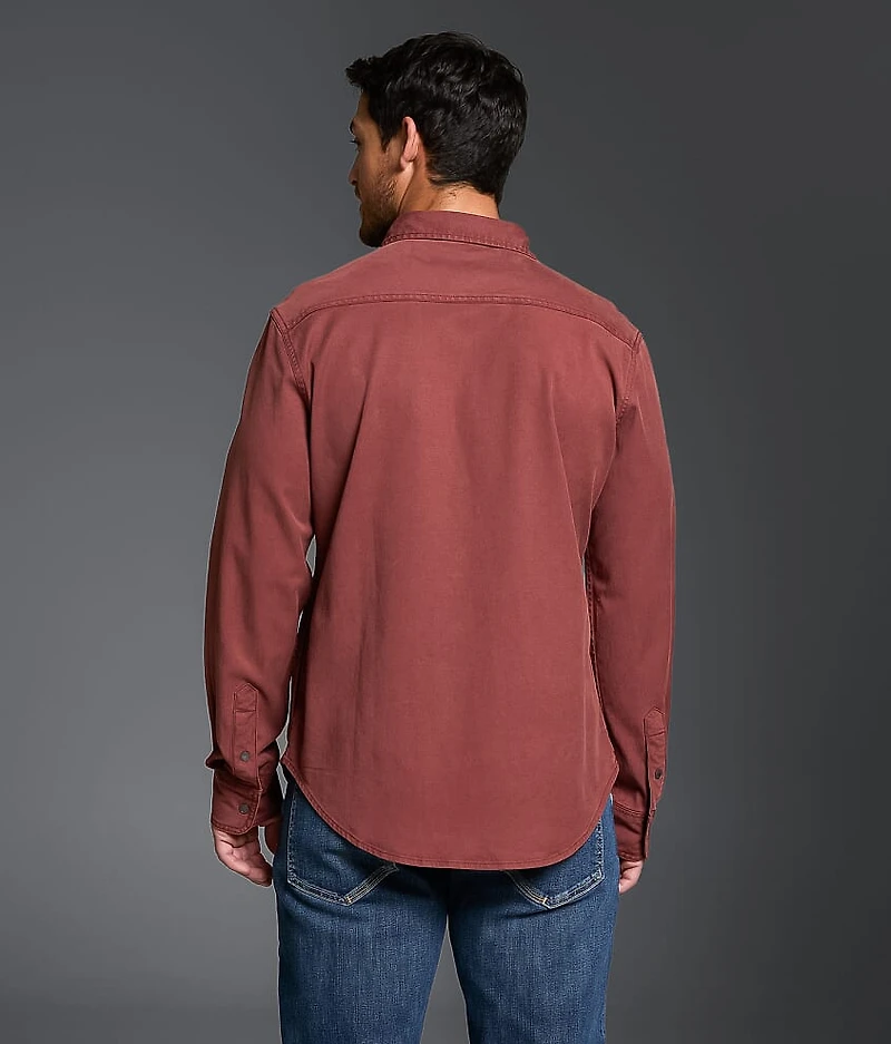 Washed Athletic Stretch Shirt