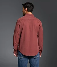 Washed Athletic Stretch Shirt