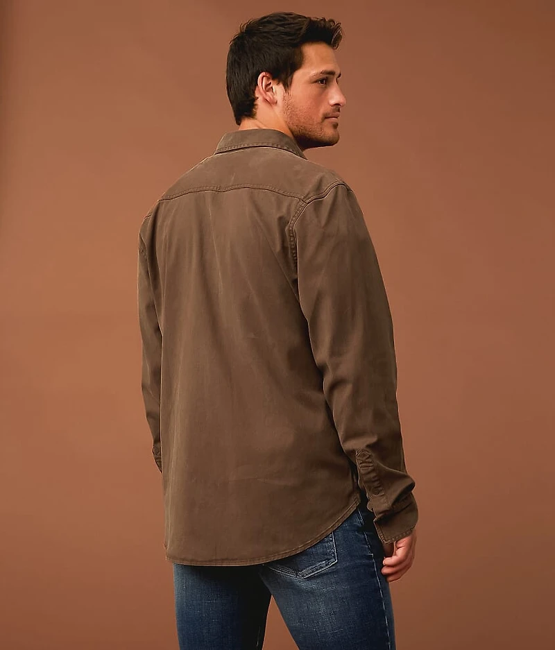 Washed Athletic Stretch Shirt