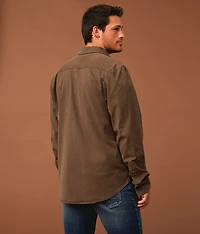 Washed Athletic Stretch Shirt