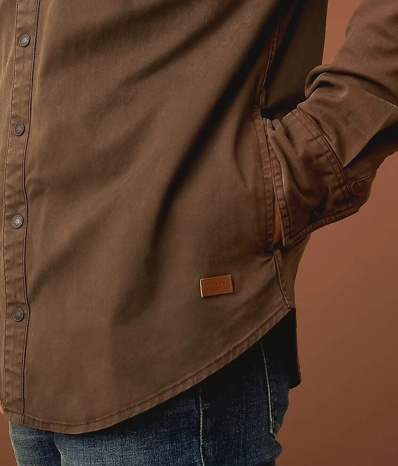 Washed Athletic Stretch Shirt