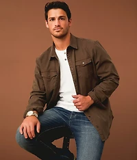 Washed Athletic Stretch Shirt