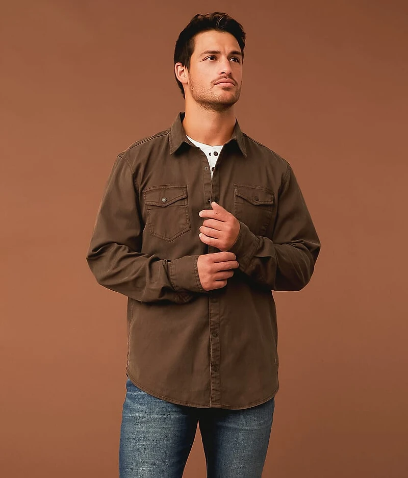 Washed Athletic Stretch Shirt