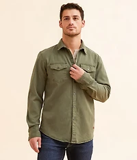 Washed Athletic Stretch Shirt