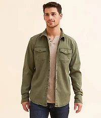 Washed Athletic Stretch Shirt