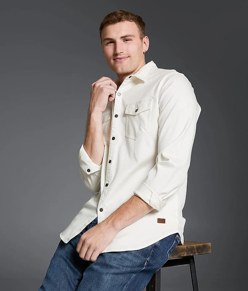 Washed Athletic Stretch Shirt