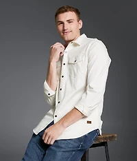 Washed Athletic Stretch Shirt