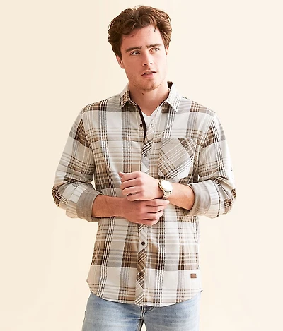 Plaid Knit Standard Shirt