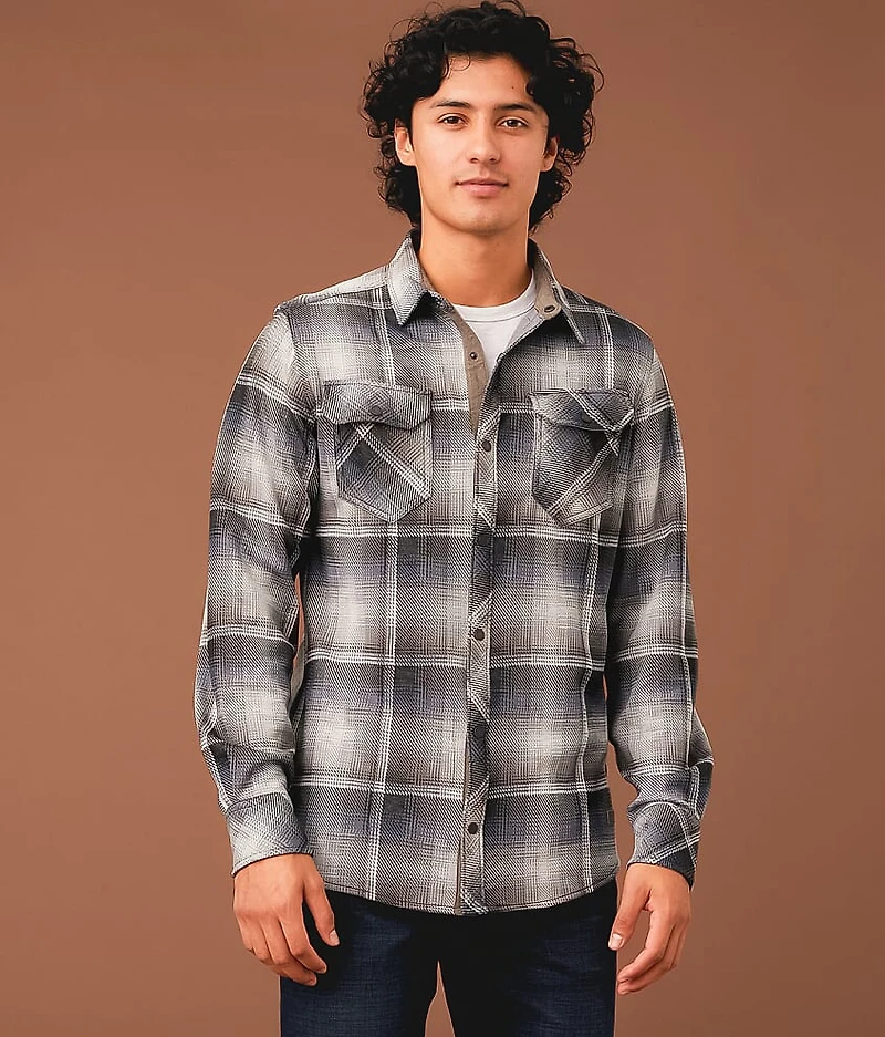 Plaid Standard Knit Shirt