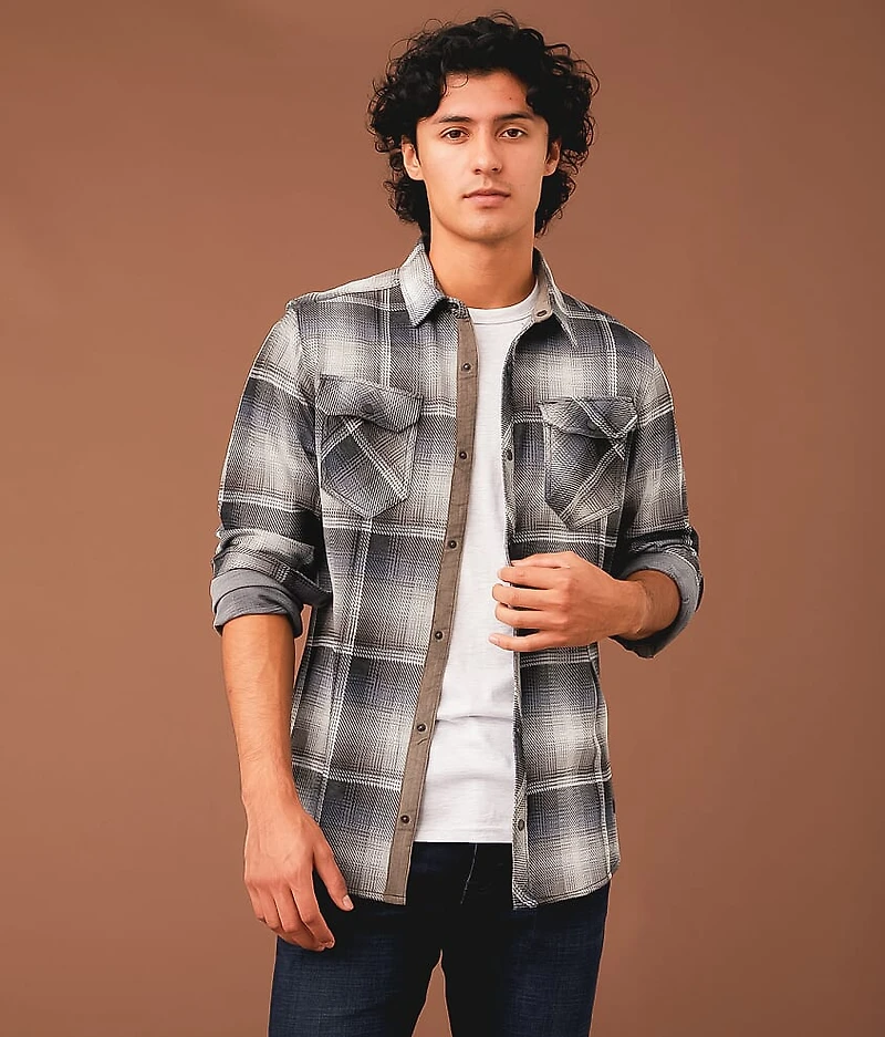 Plaid Standard Knit Shirt