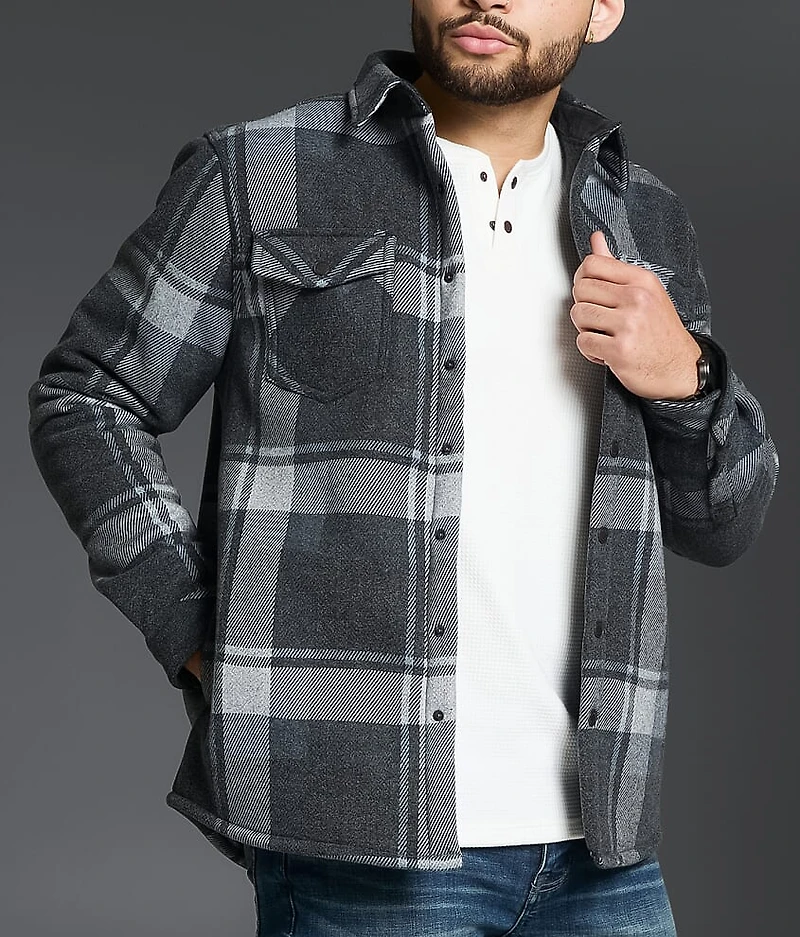 Plaid Sherpa Shacket