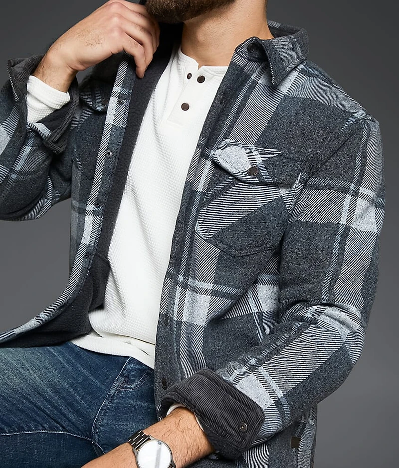 Plaid Sherpa Shacket