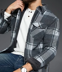 Plaid Sherpa Shacket