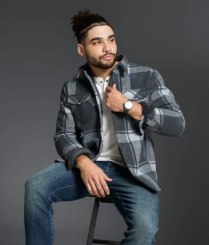 Plaid Sherpa Shacket