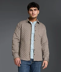Quilted Athletic Flannel Shirt