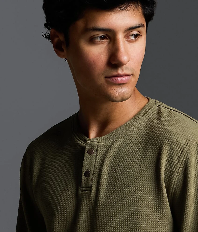 Textured Henley