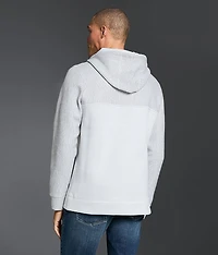 Heathered Henley Hoodie