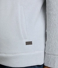 Heathered Henley Hoodie