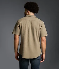 Waffle Athletic Knit Shirt