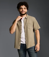 Waffle Athletic Knit Shirt