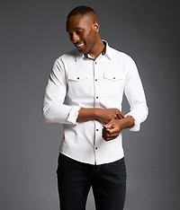 Textured Standard Stretch Shirt