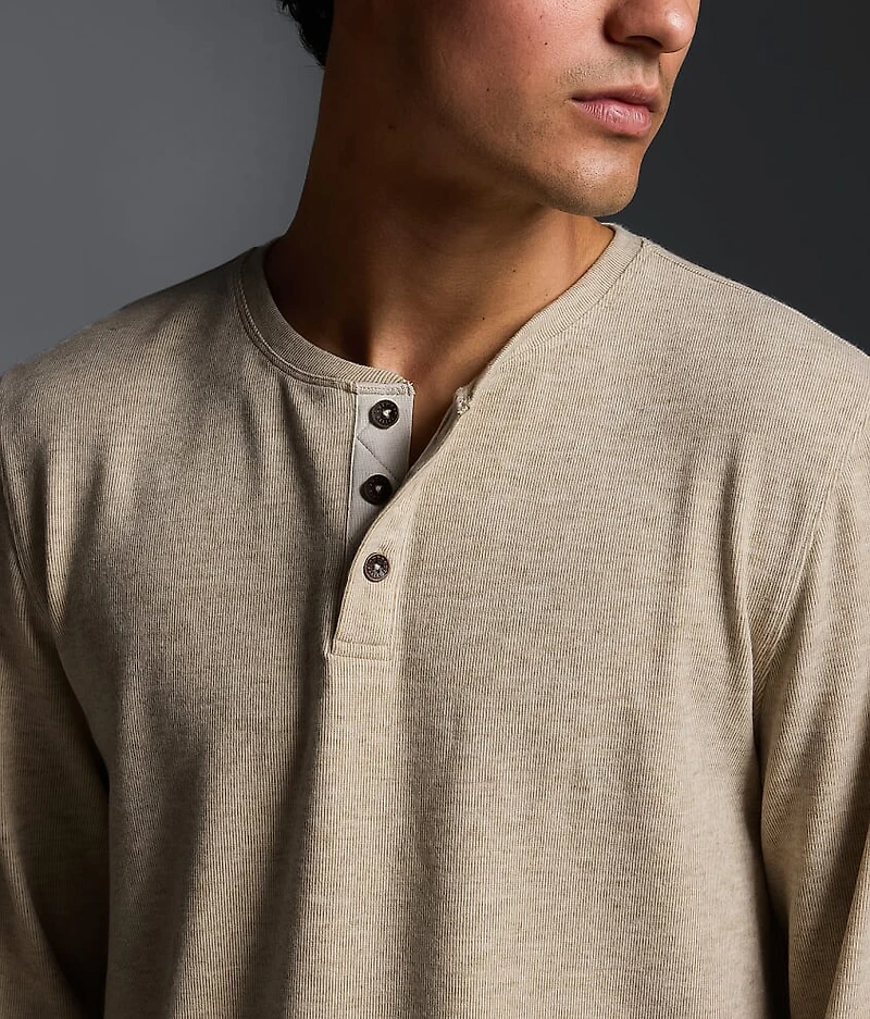 Brushed Henley