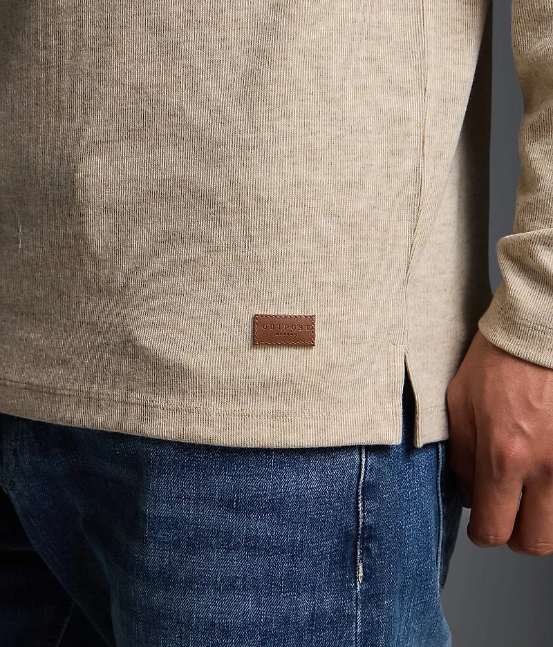 Brushed Henley