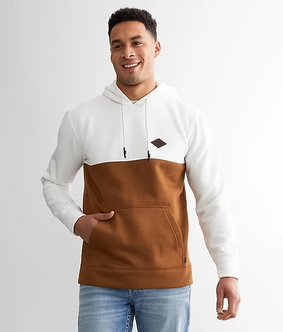 Color Block Hooded Sweatshirt