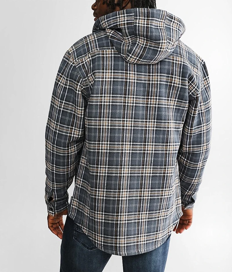 Flannel Hooded Jacket