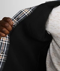 Flannel Hooded Jacket
