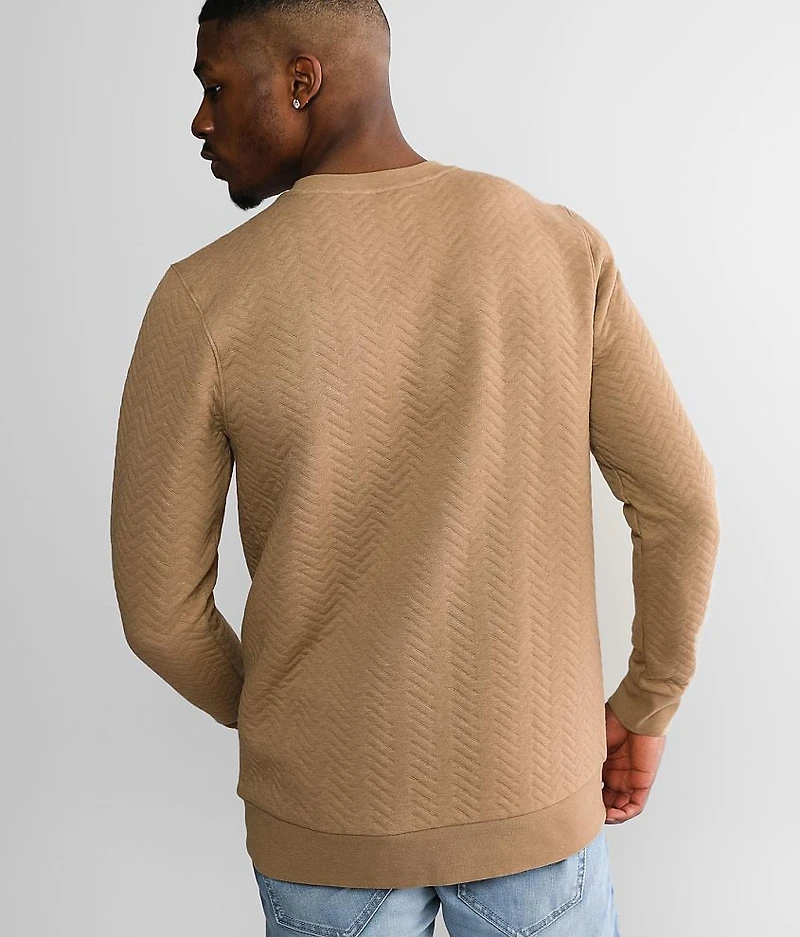 Quilted Pullover