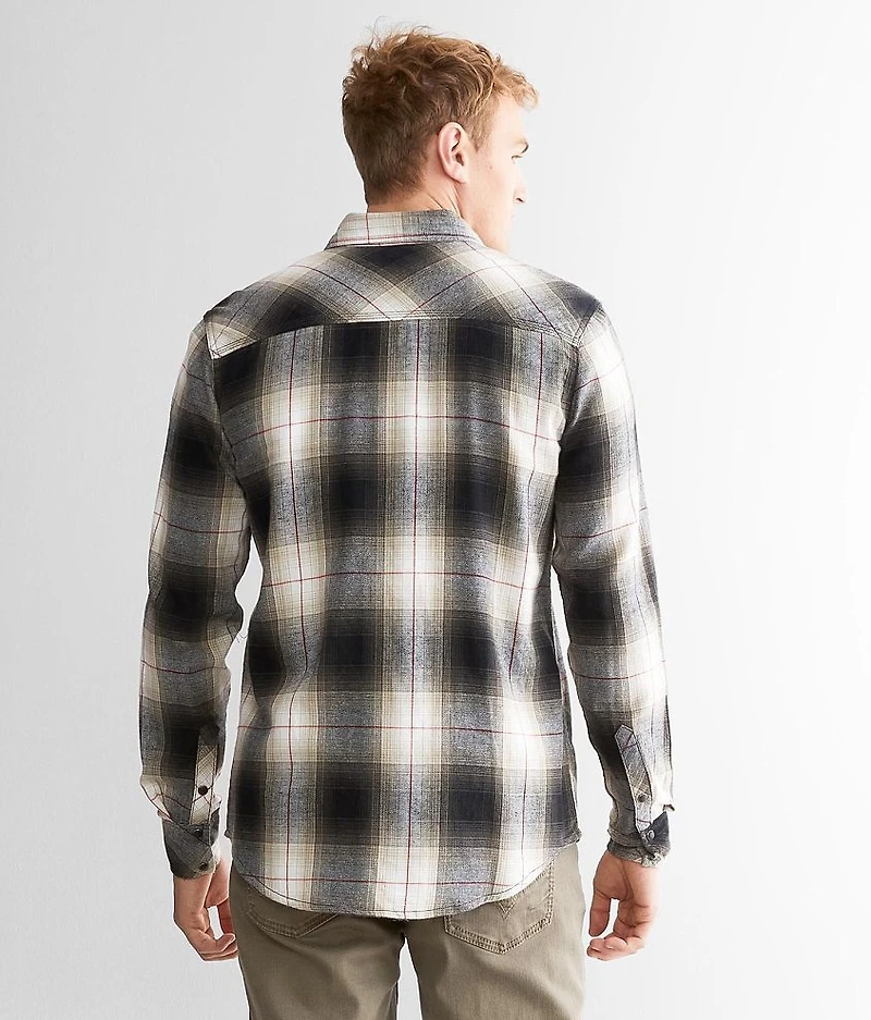 Brushed Plaid Athletic Shirt