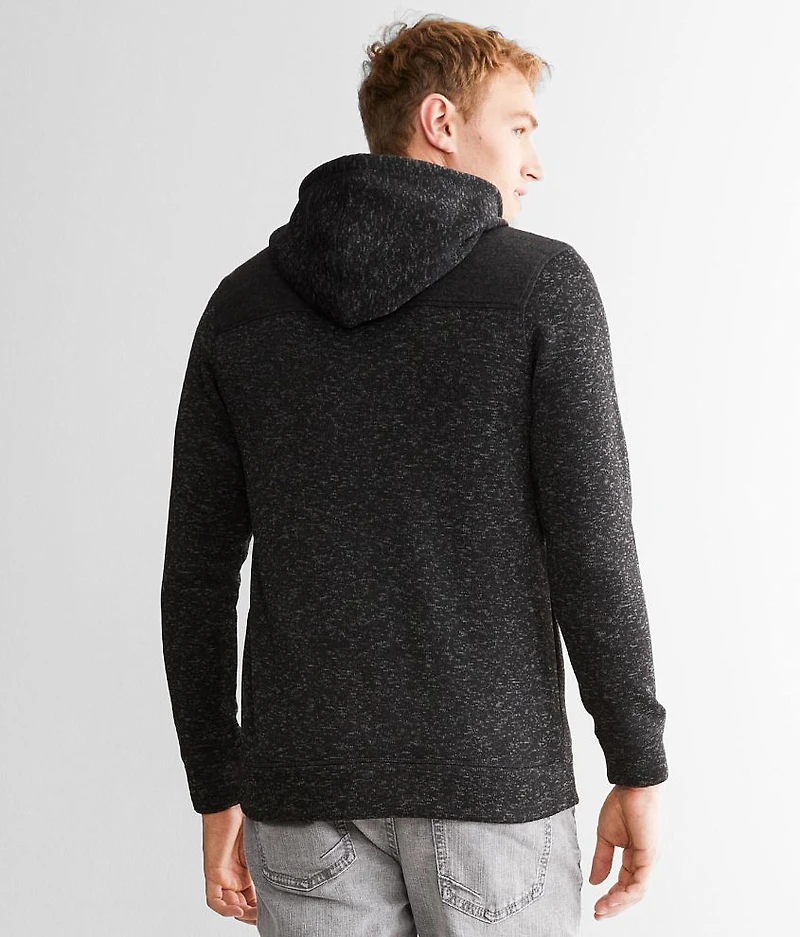Onyx Reverse Fleece Hooded Sweatshirt