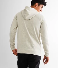 Asher Reverse Pieced Fleece Hoodie