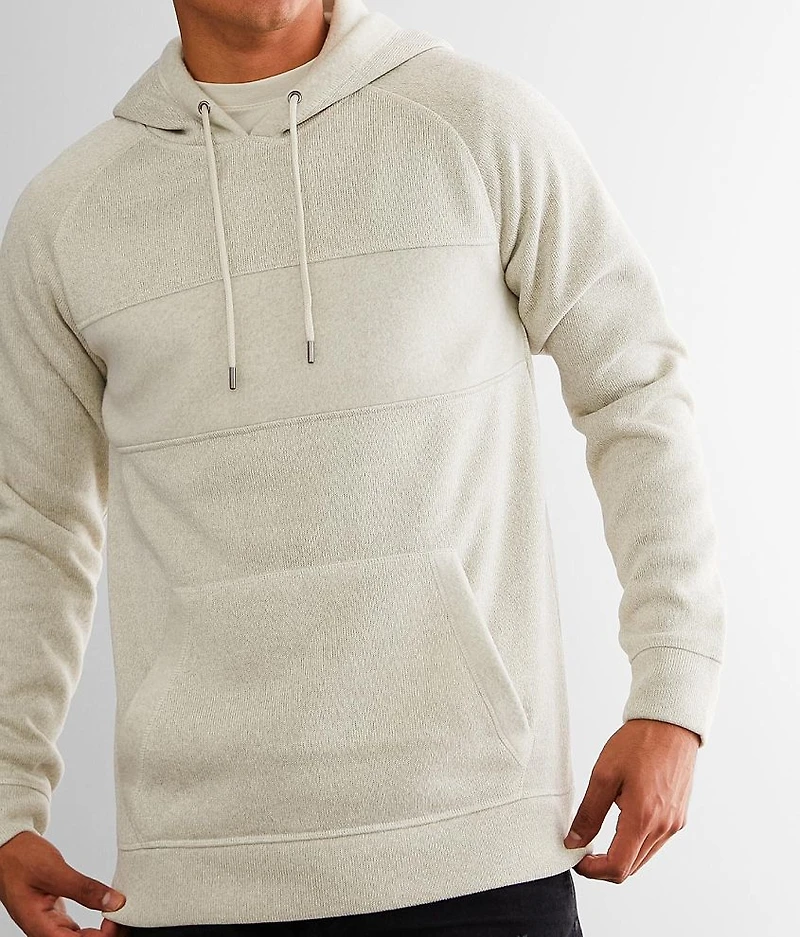 Asher Reverse Pieced Fleece Hoodie
