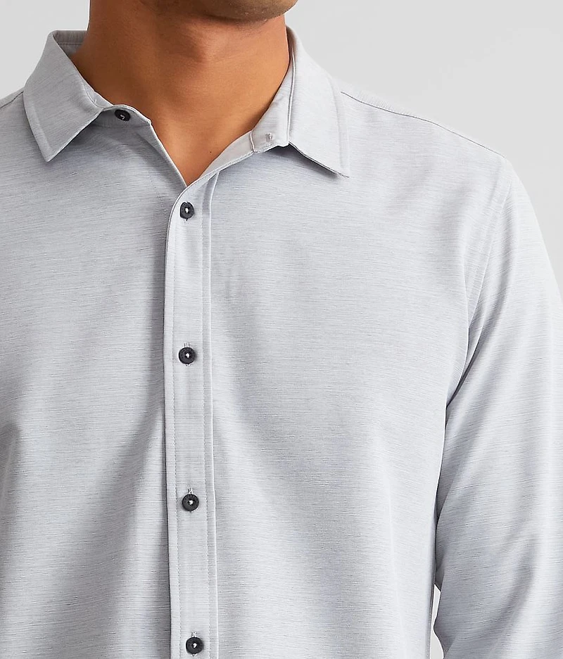 Marled Performance Stretch Shirt