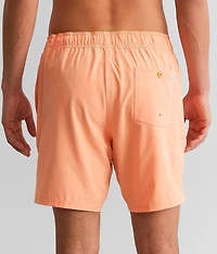 Neon Stretch Swim Trunks