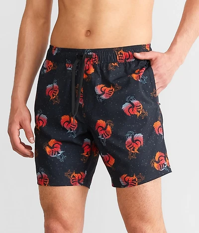 Rooster Stretch Swim Trunks