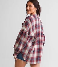 Washed Plaid Shirt