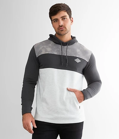 Color Block Hooded Sweatshirt
