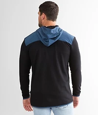 Quarter Zip Hooded Sweatshirt