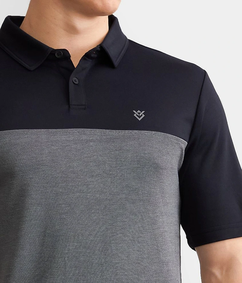 Color Block Polo