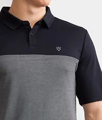 Color Block Polo