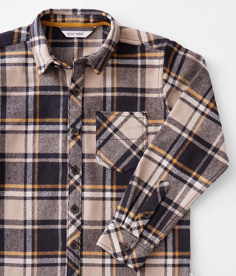 Boys - Plaid Flannel Shirt