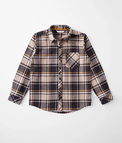 Boys - Plaid Flannel Shirt