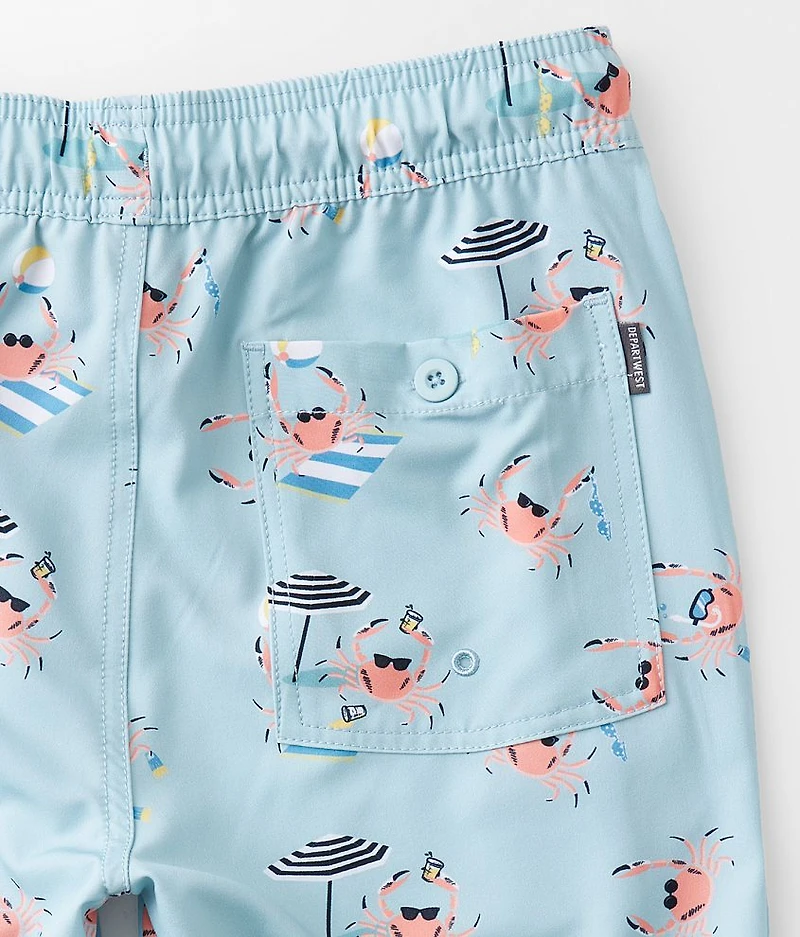 Boys - Crab Stretch Swim Trunks