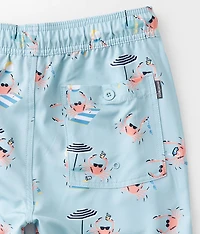 Boys - Crab Stretch Swim Trunks