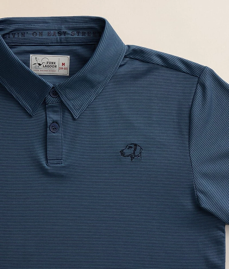 Boys - Striped Polo