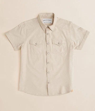 Boys - Gentry County Tonal Performance Stretch Shirt